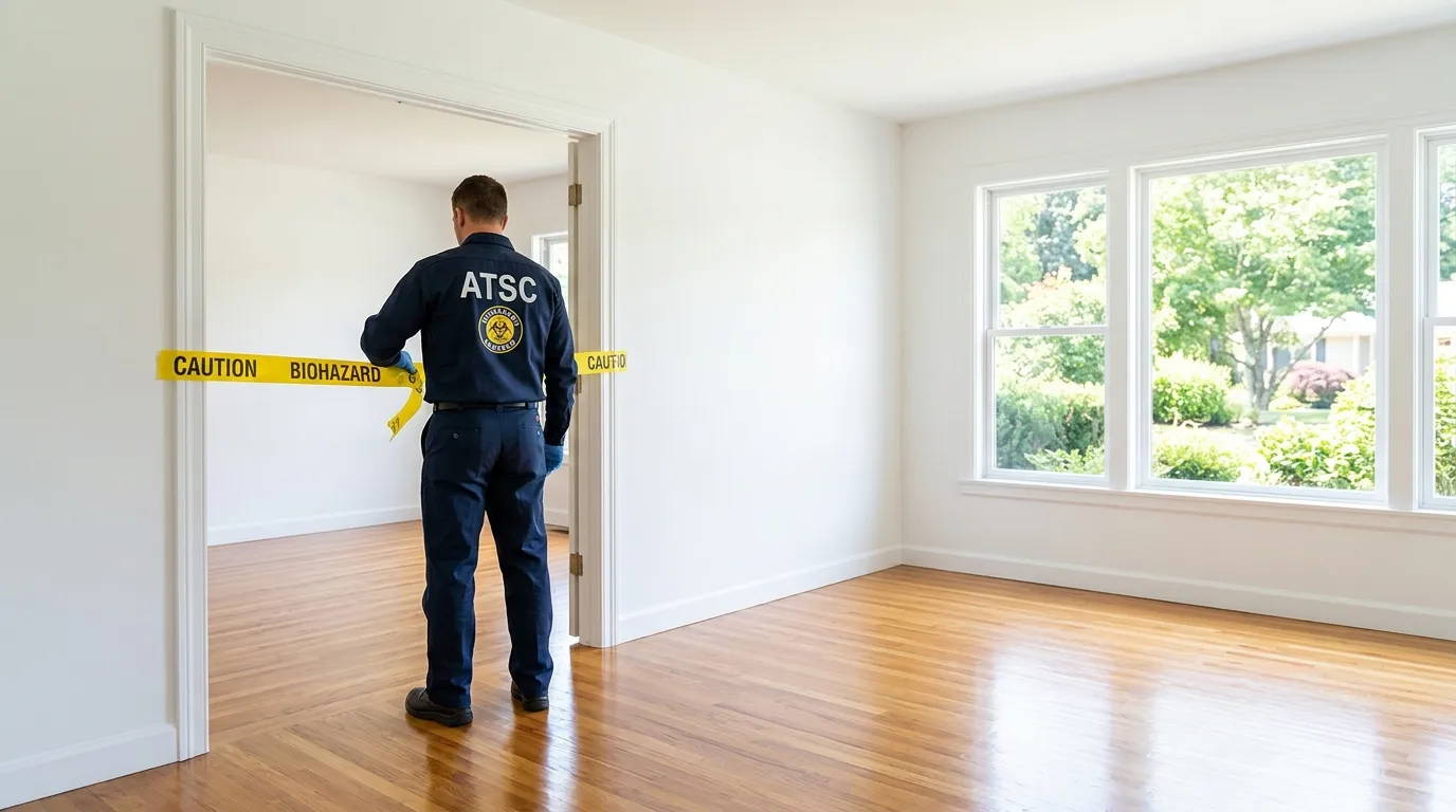 Certified biohazard cleanup crew performing Crime Scene Cleanup in Mount Juliet